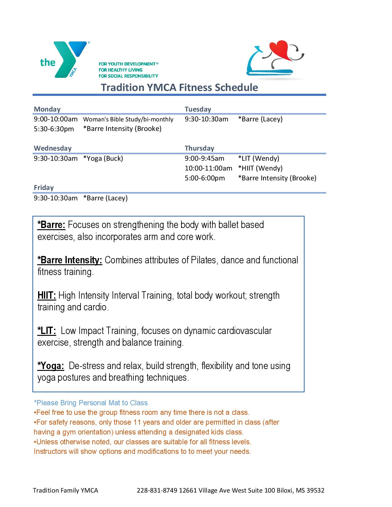 schedules mississippi gulf coast ymca